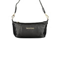 Mario Valentino Nero Polyurethane Women's Bag with Adjustable Shoulder Strap