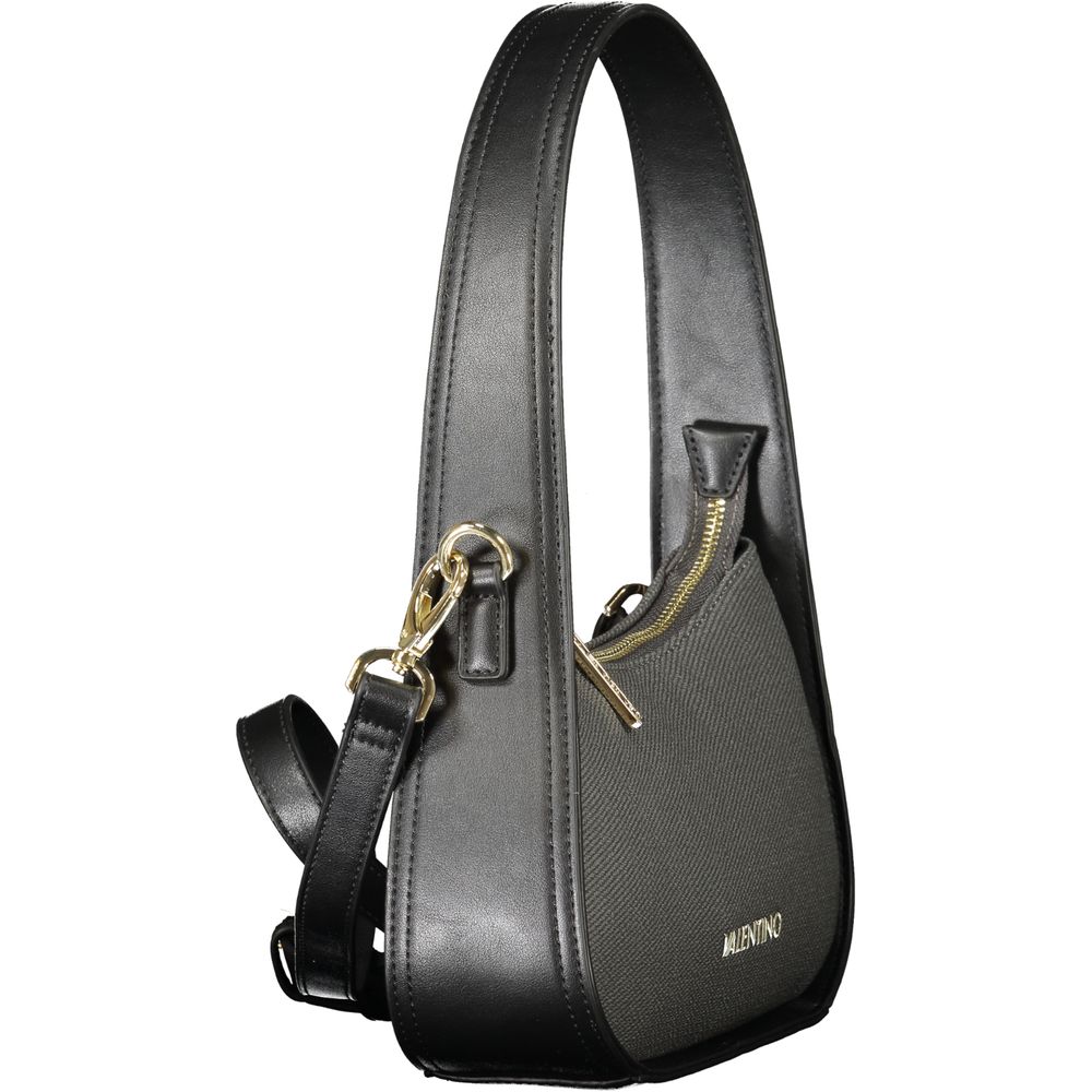 Mario Valentino Black Polyurethane Women's Bag