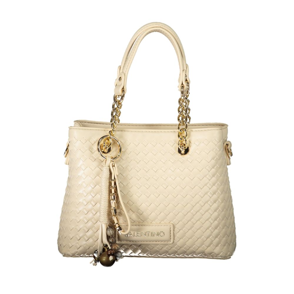 Mario Valentino Beige Polyurethane Women's Bag