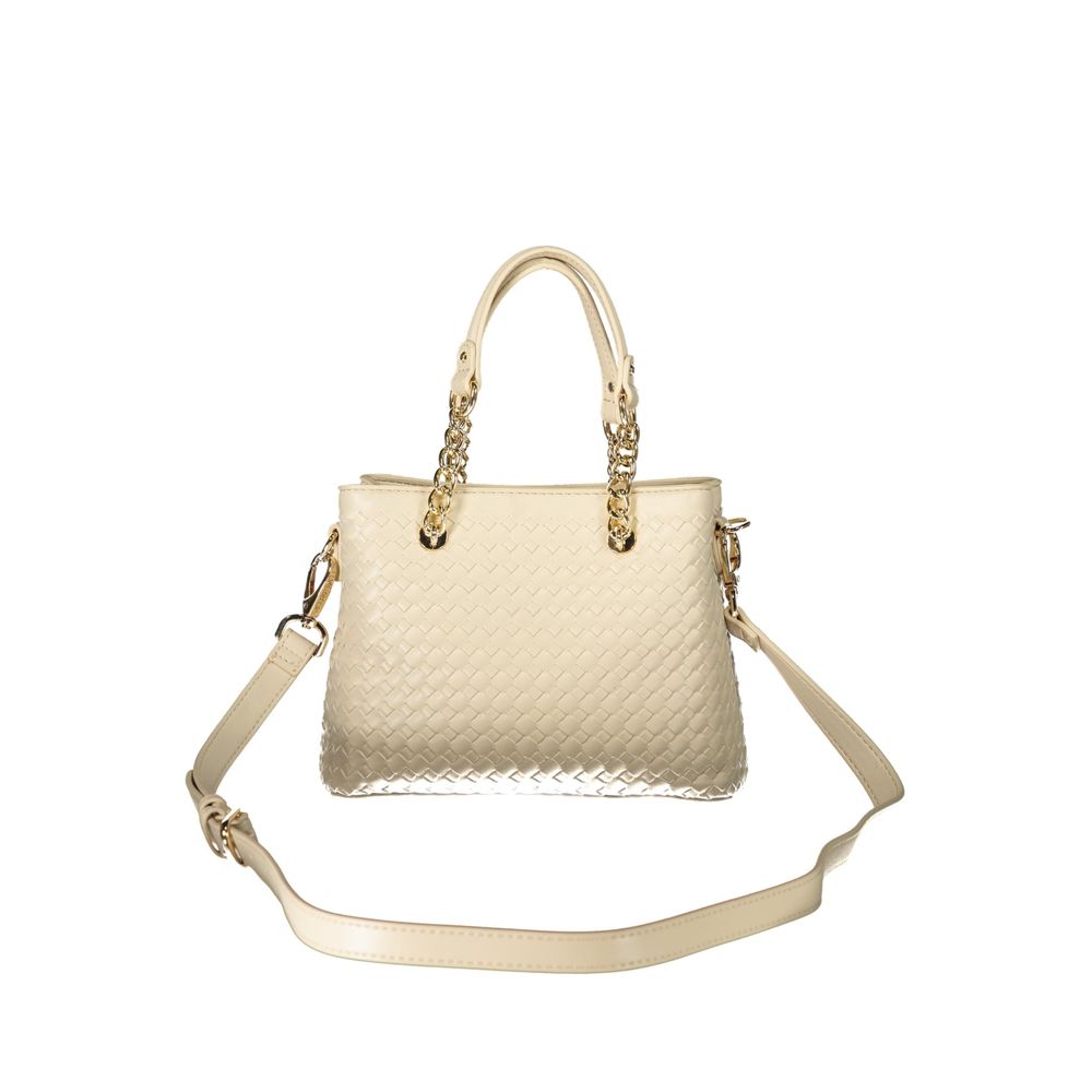 Mario Valentino Beige Polyurethane Women's Bag
