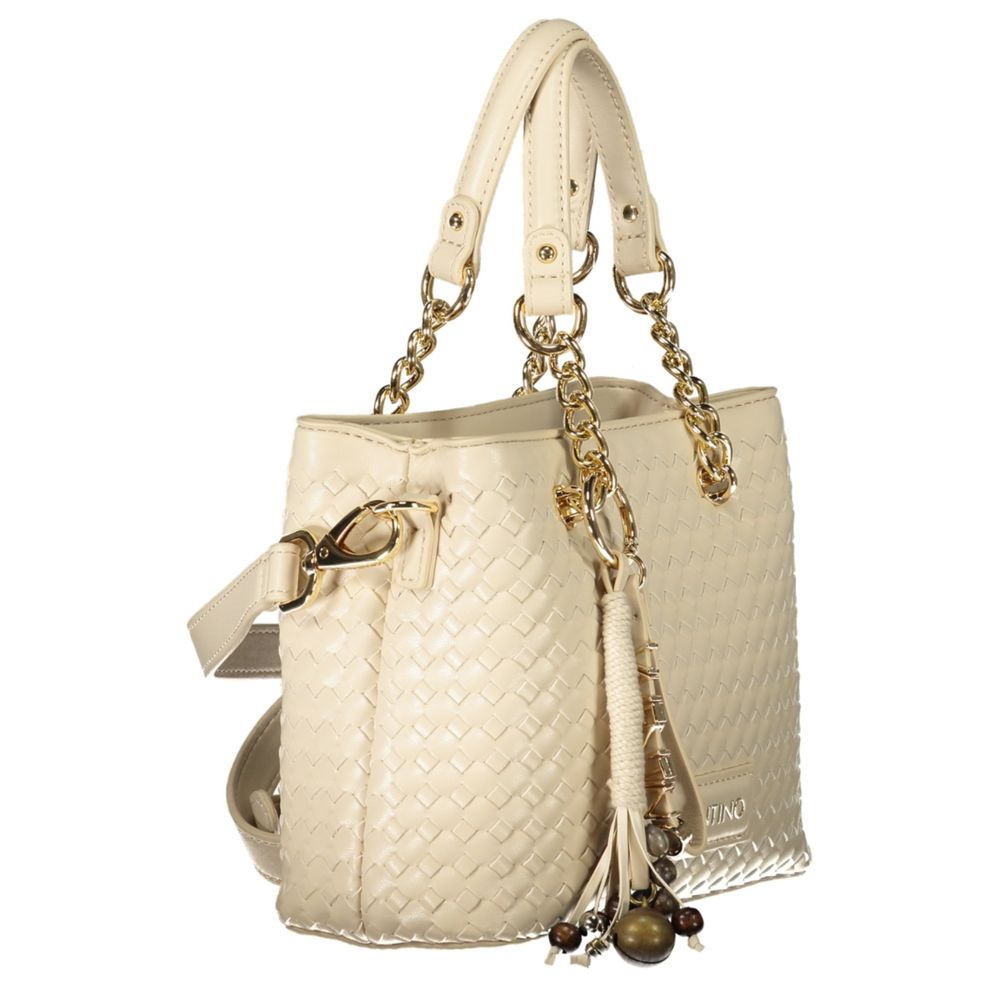 Mario Valentino Beige Polyurethane Women's Bag