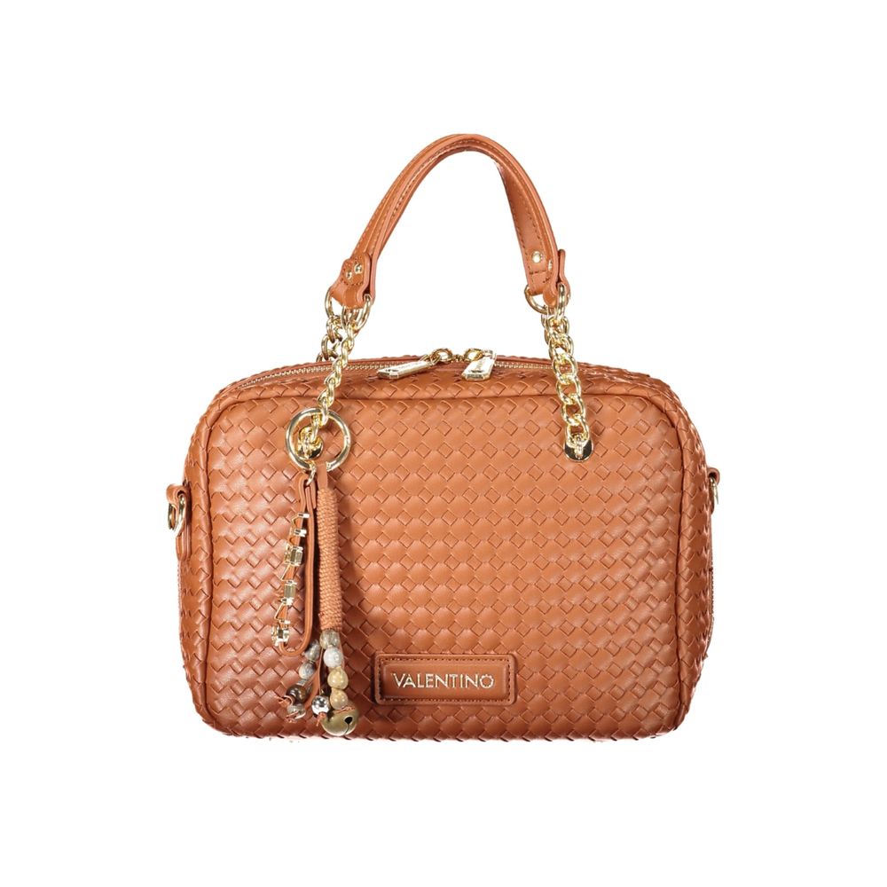 Mario Valentino Brown Polyurethane Women's Bag