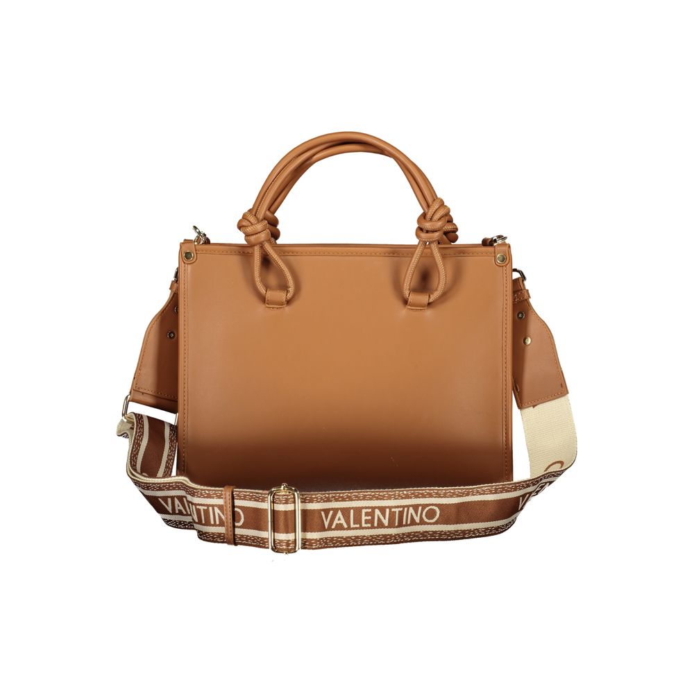 Mario Valentino Brown Polyurethane Women's Bag