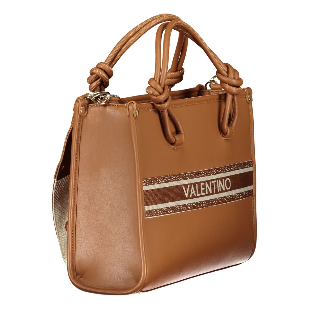 Mario Valentino Brown Polyurethane Women's Bag