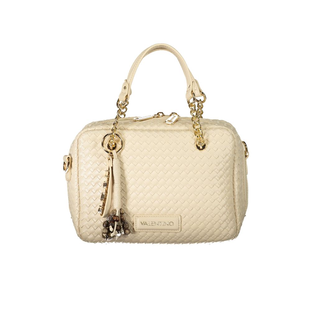Mario Valentino Beige Polyurethane Womens Bag