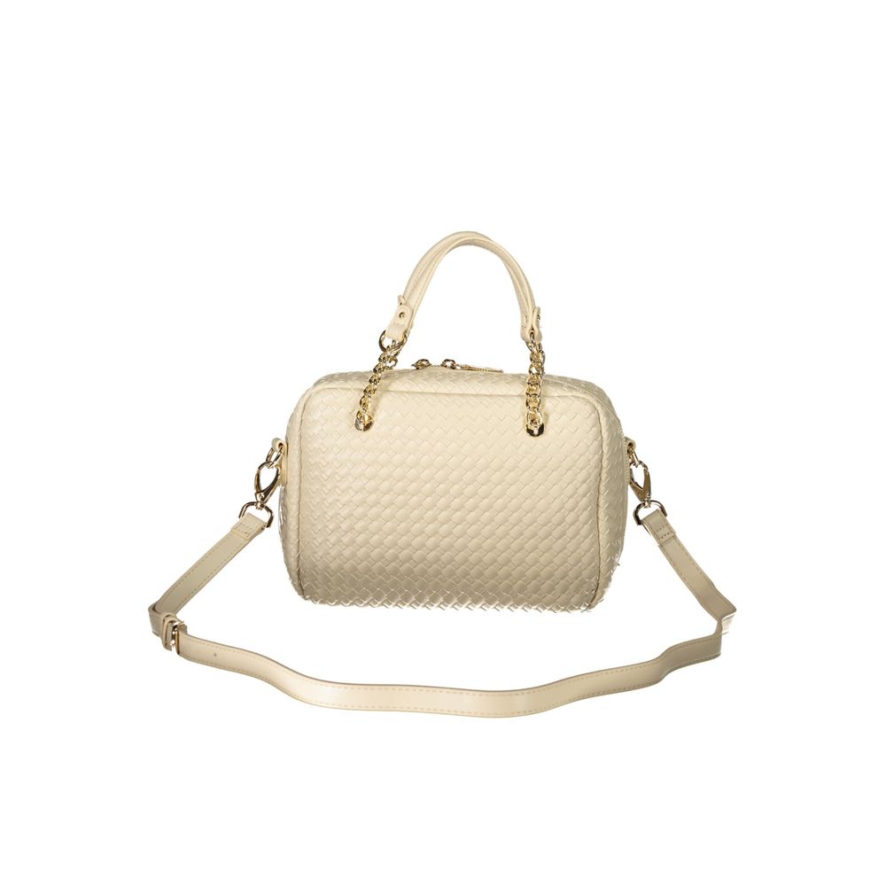 Mario Valentino Beige Polyurethane Womens Bag