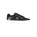 Calvin Klein Black Polyurethane Men's Sneaker
