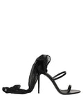 Dolce & Gabbana Black Stiletto Sandals Socks High Boots Shoes
