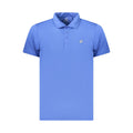 Lotto Blue Polyester Men's Polo Shirt