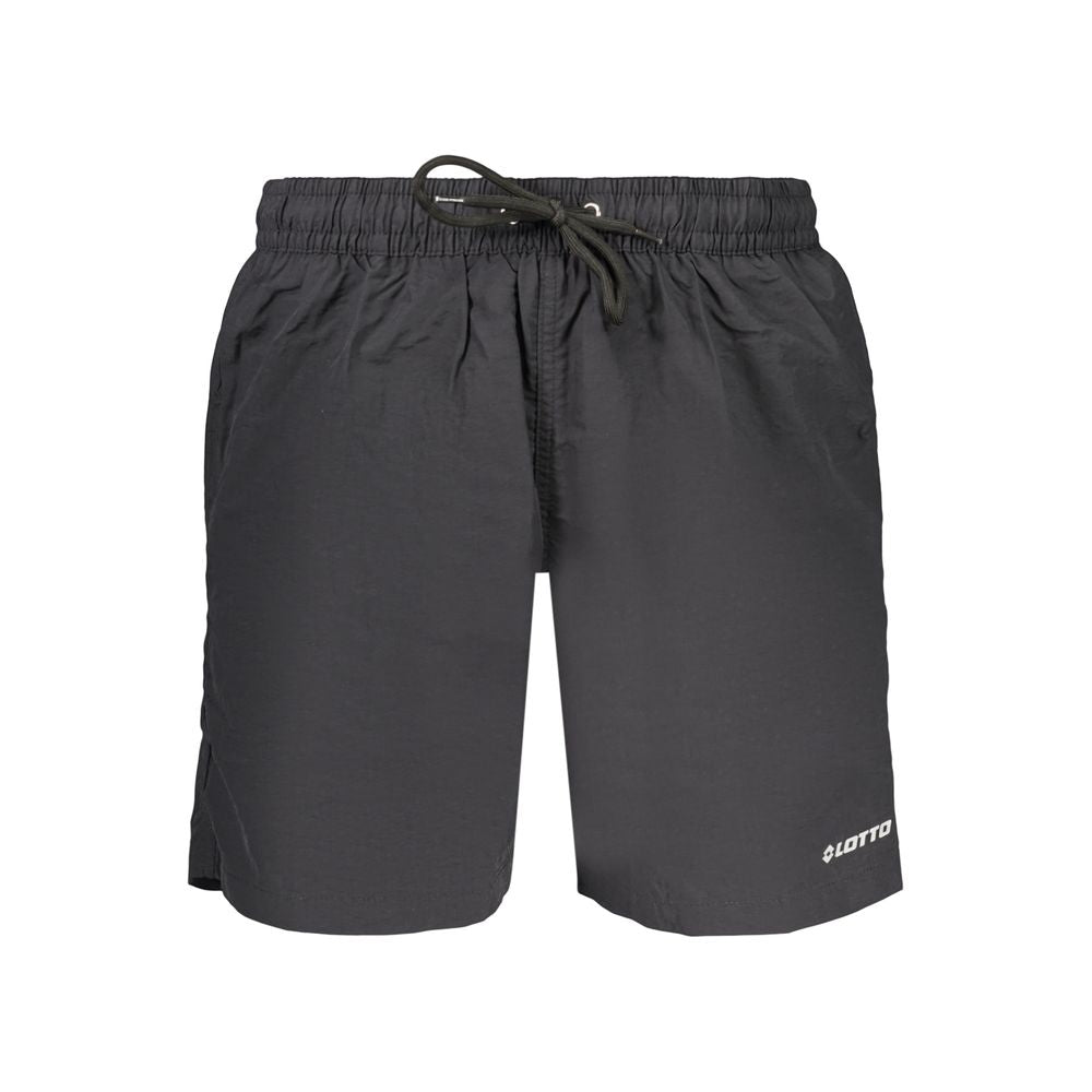 Lotto Black Polyamide Men's Swimwear