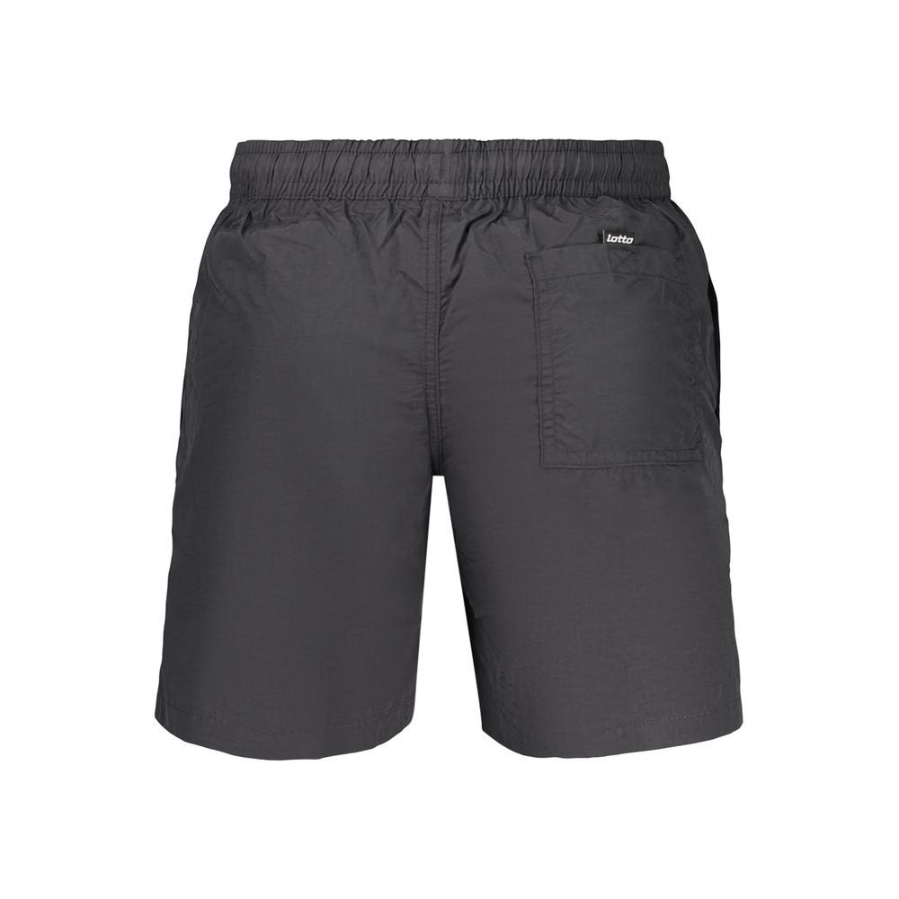 Lotto Black Polyamide Men's Swimwear