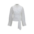 7FOR White Cotton Dress Shirt
