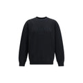Balmain Black Cotton Sweatshirt