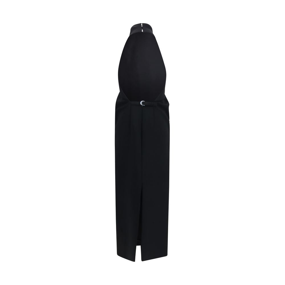Khaite Black Polyester Cocktail Dress