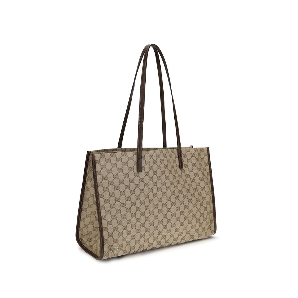 Gucci Beige Polyester Shoulder Bag