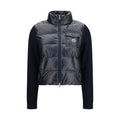 Moncler Blue Polyamide Cardigan