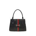 Gucci Black Calf Leather Bos Taurus Handbag