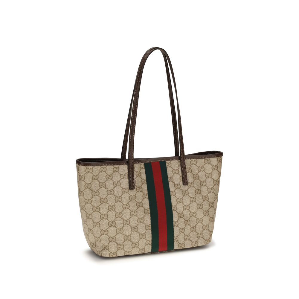 Gucci Beige Cotton Handbag