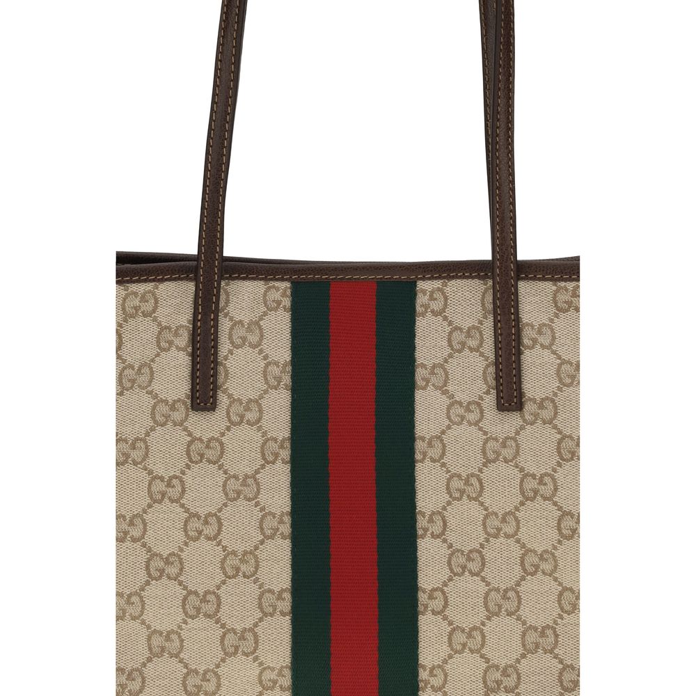 Gucci Beige Cotton Handbag