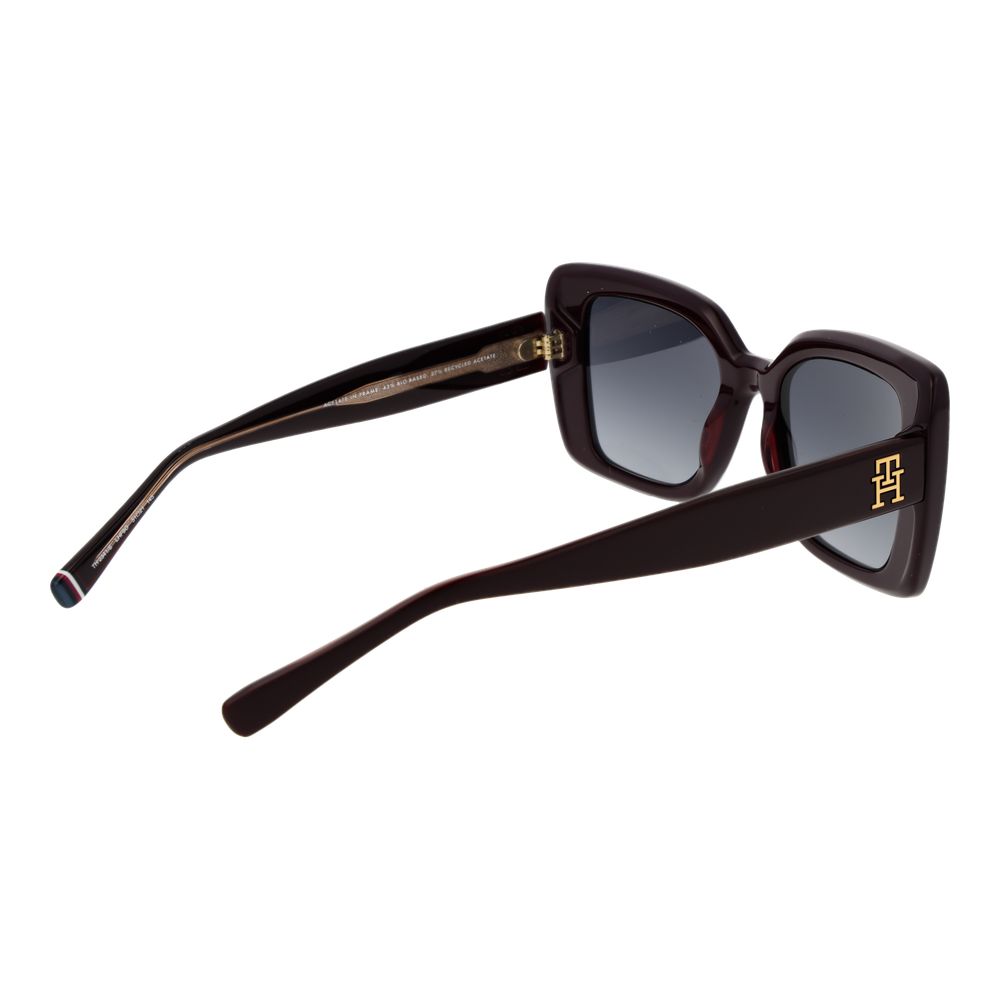 Tommy Hilfiger Burgundy Acetate Sunglasses