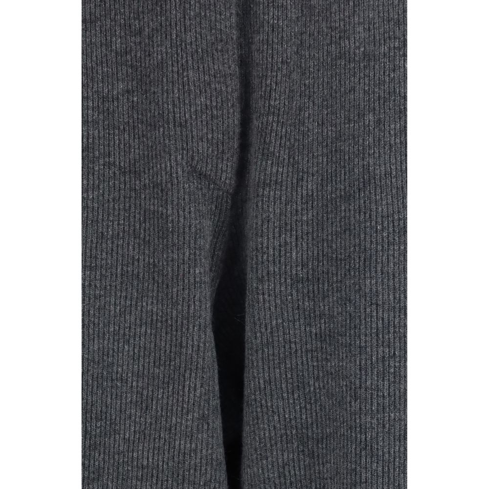 Brunello Cucinelli Gray Cashmere Casual Pants