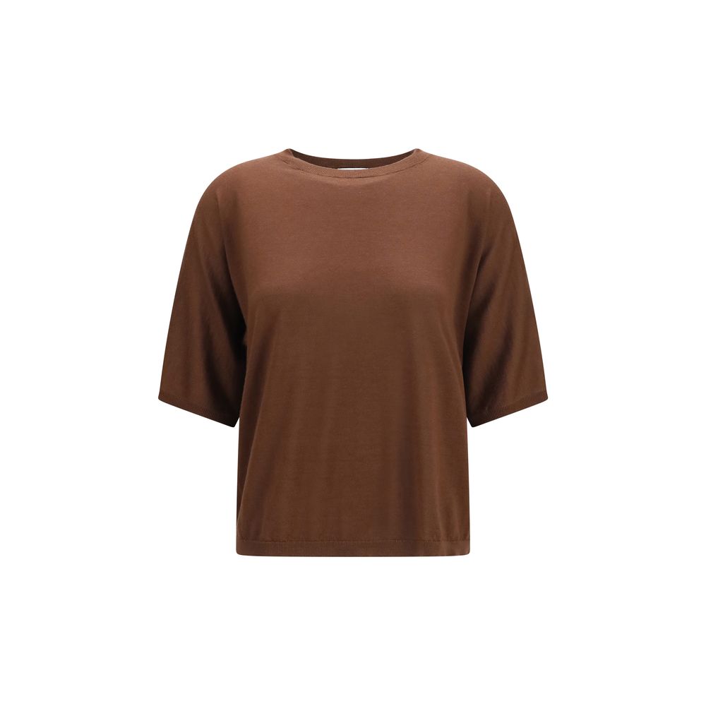 Brunello Cucinelli Brown Cashmere Sweatshirt