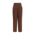 Brunello Cucinelli Brown Cashmere Casual Pants