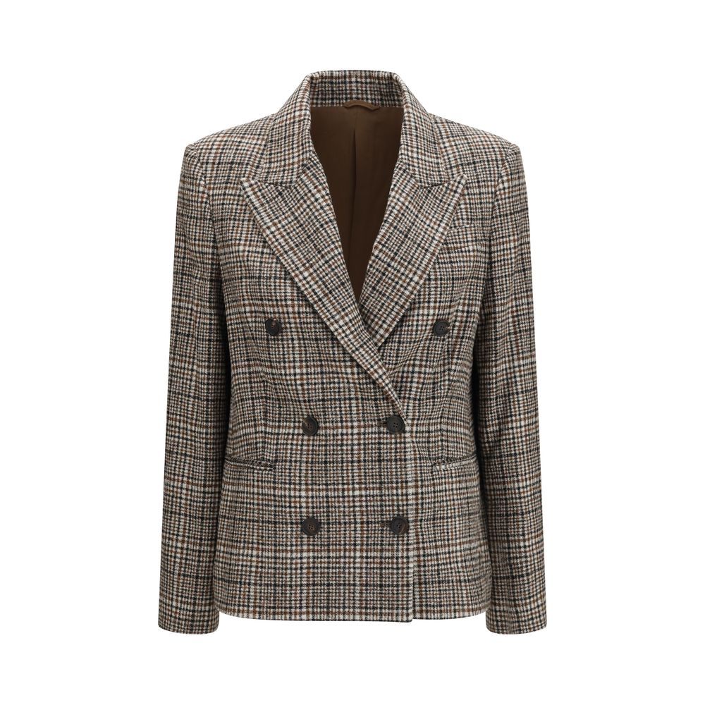 Brunello Cucinelli Multicolor Alpaca Vicugna Pacos Jacket