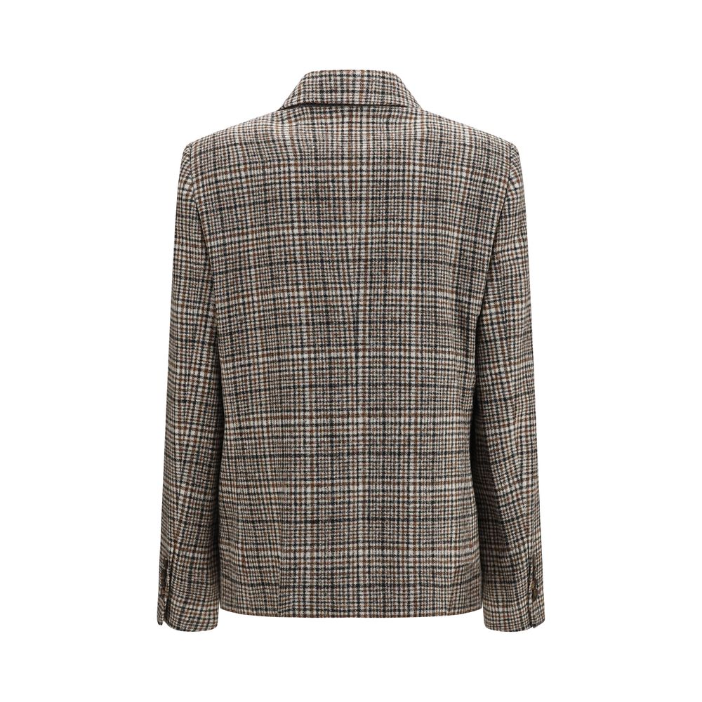 Brunello Cucinelli Multicolor Alpaca Vicugna Pacos Jacket