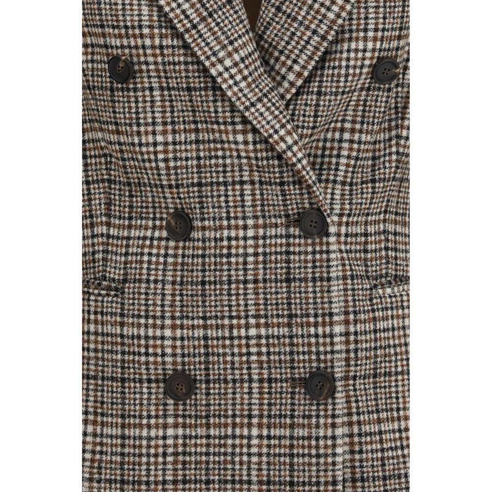 Brunello Cucinelli Multicolor Alpaca Vicugna Pacos Jacket