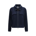 Brunello Cucinelli Blue Cotton Sweatshirt