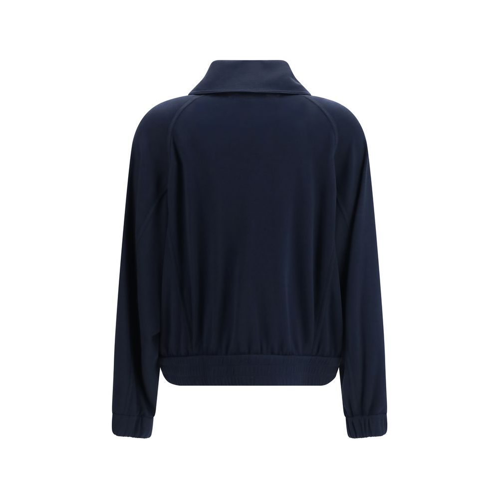 Brunello Cucinelli Blue Cotton Sweatshirt