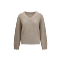 Brunello Cucinelli Beige Cashmere Sweatshirt