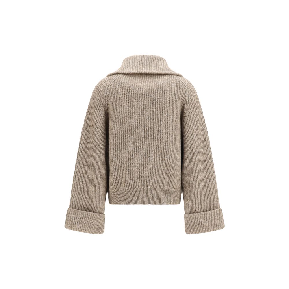 Brunello Cucinelli Beige Cashmere Sweater