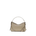 Prada Gray Calf Leather Bos Taurus Shoulder Bag