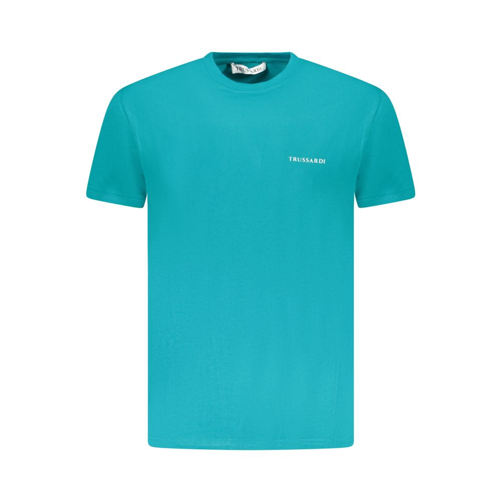 Trussardi Azzurro Cotton Men's T-Shirt