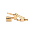 Laura Biagiotti Beige Polyurethane Women's Sandal