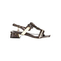Laura Biagiotti Brown Polyurethane Women's Sandal