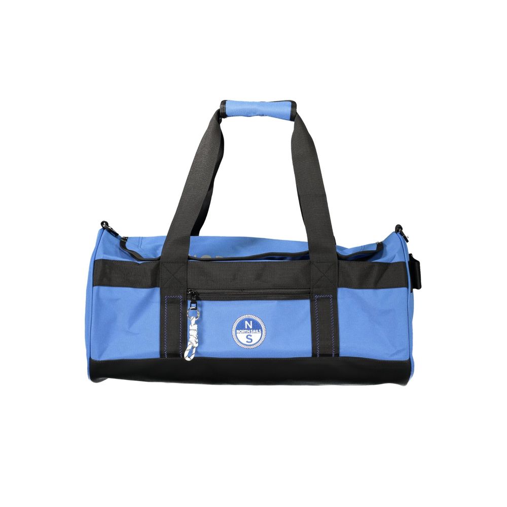 North Sails Blue Polyester Men's Bag for Ultimate Fashion Statement