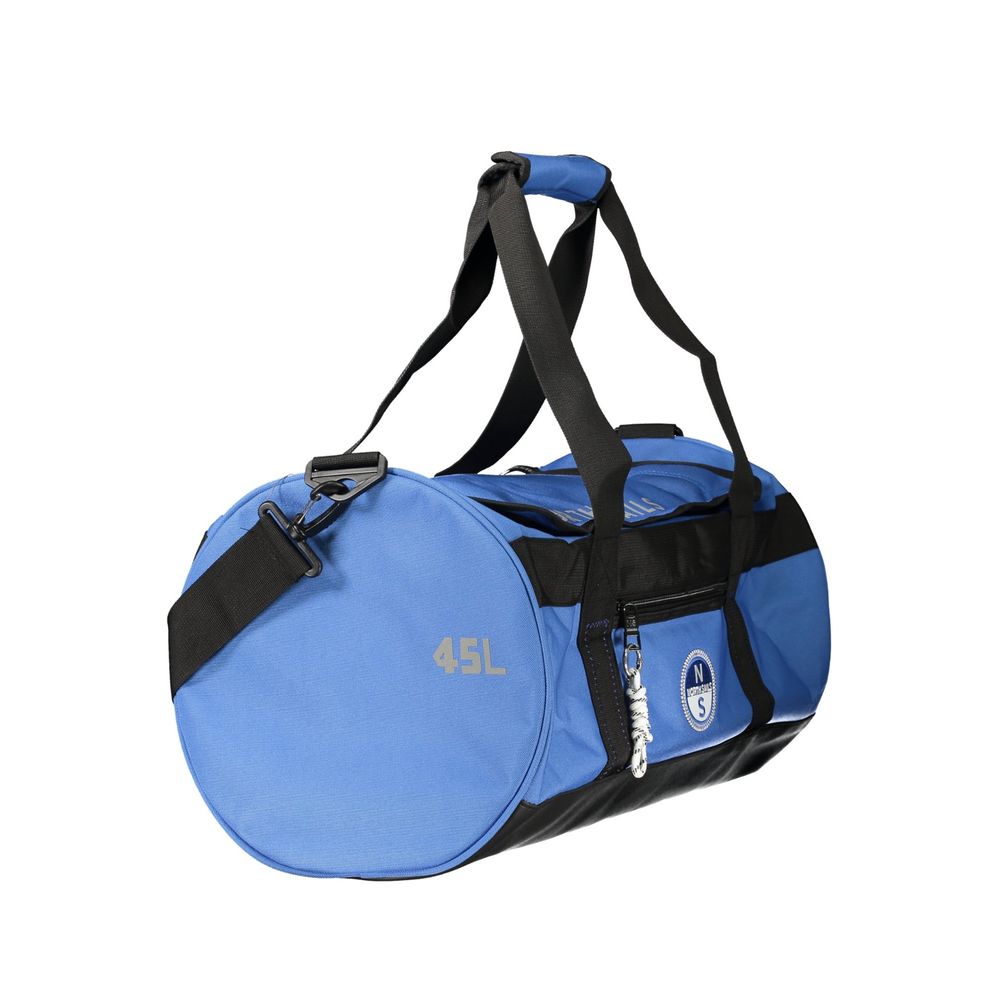 North Sails Blue Polyester Men's Bag for Ultimate Fashion Statement