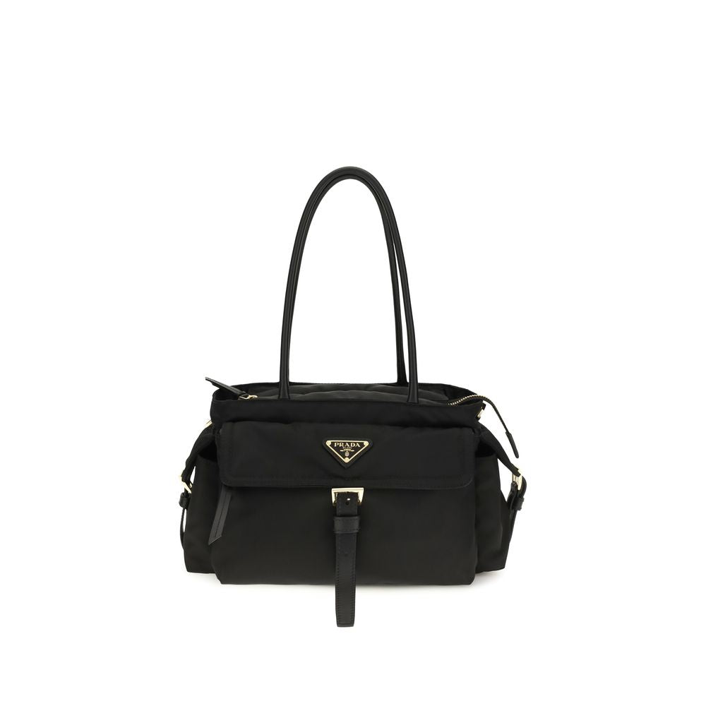 Prada Black Polyamide Shoulder Bag