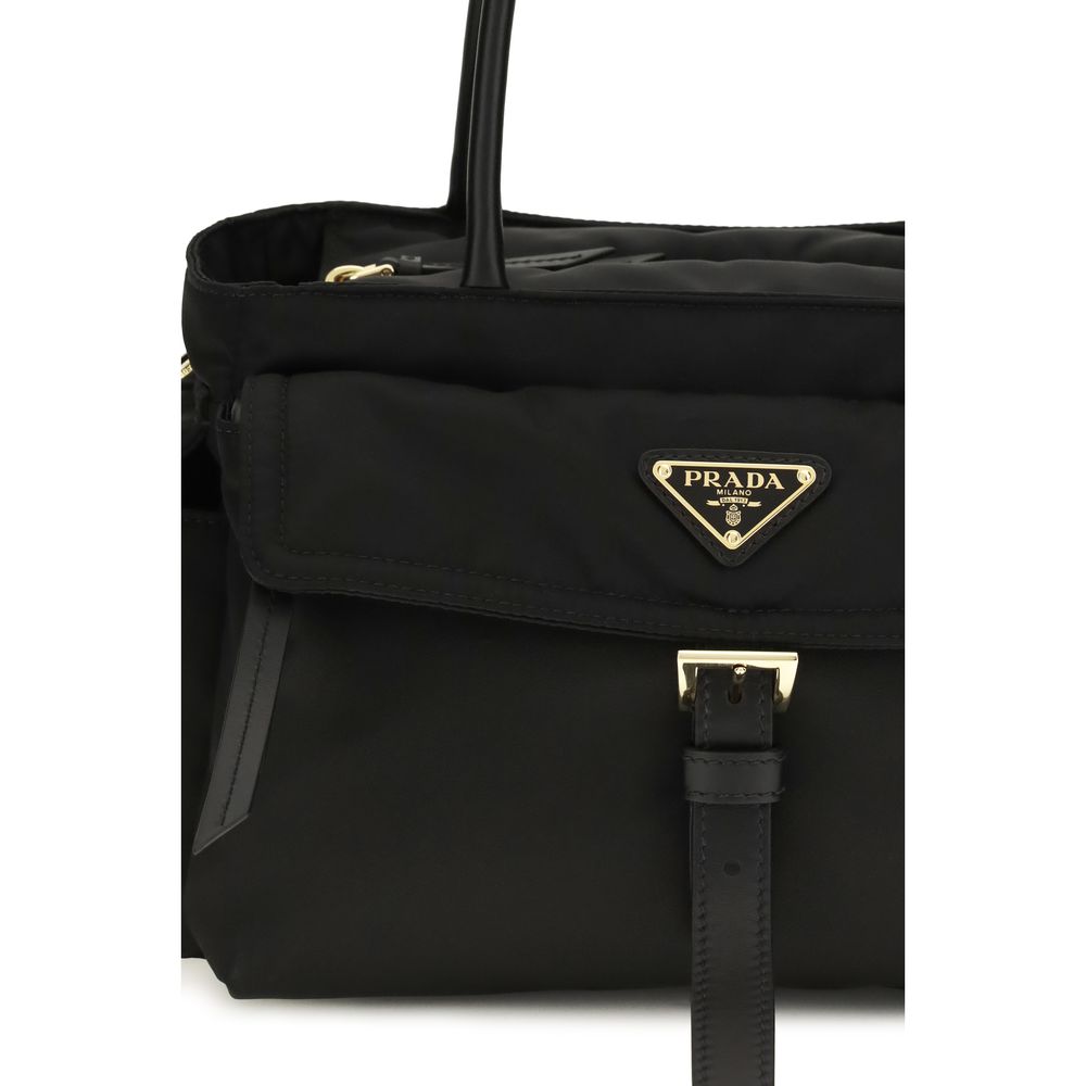 Prada Black Polyamide Shoulder Bag