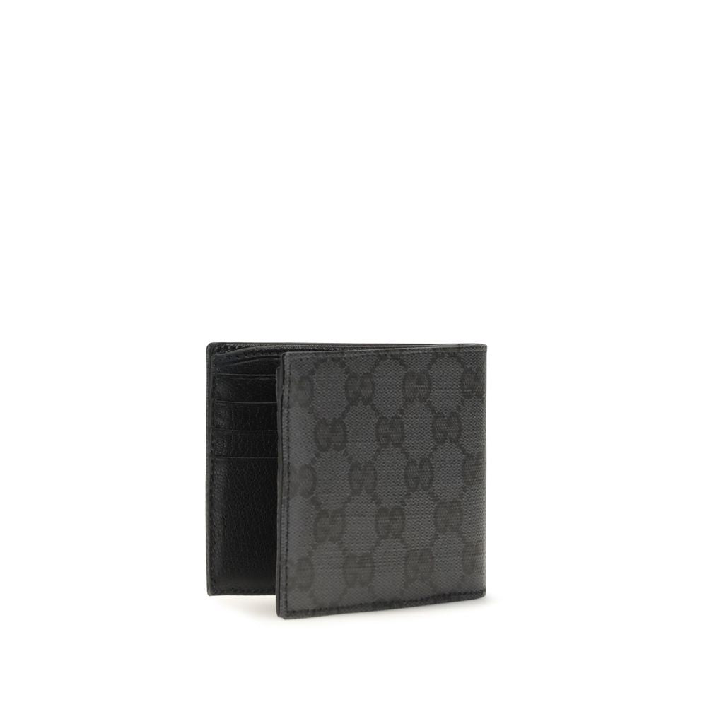 Gucci Black Cotton Wallet