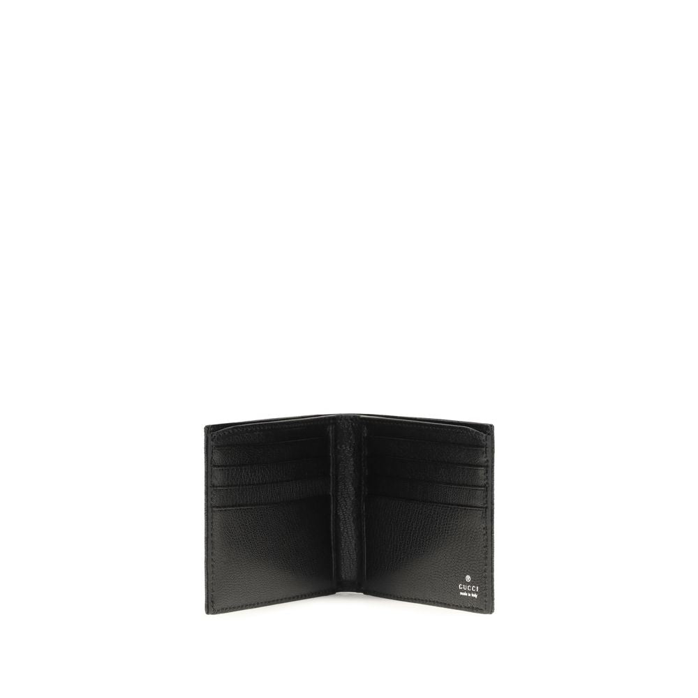 Gucci Black Cotton Wallet