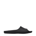 The Row Black Cotton Slippers