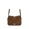 Prada Brown Calf Leather Bos Taurus Handbag