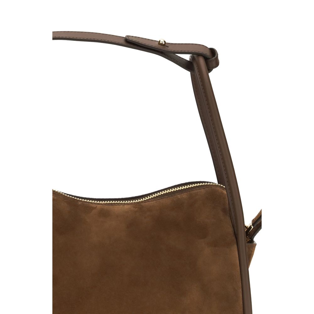 Prada Brown Calf Leather Bos Taurus Handbag