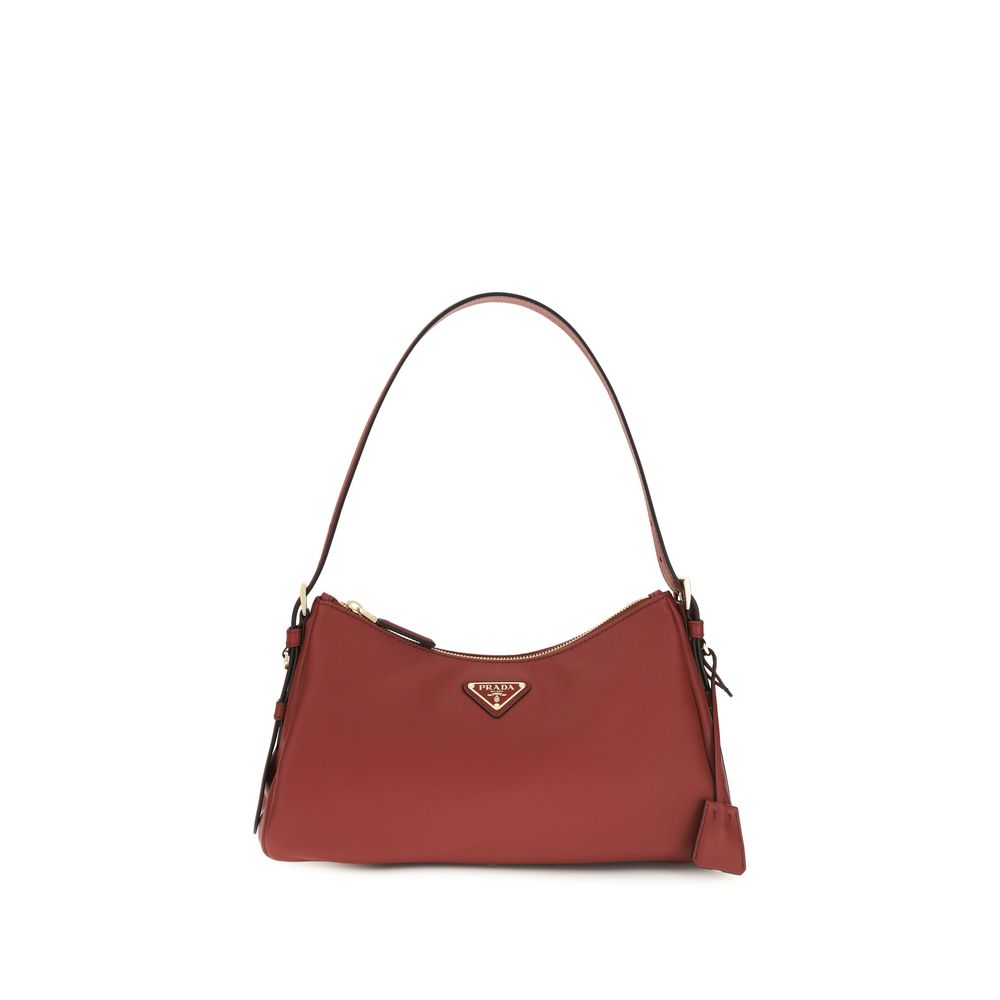 Prada Multicolor Calf Leather Bos Taurus Shoulder Bag
