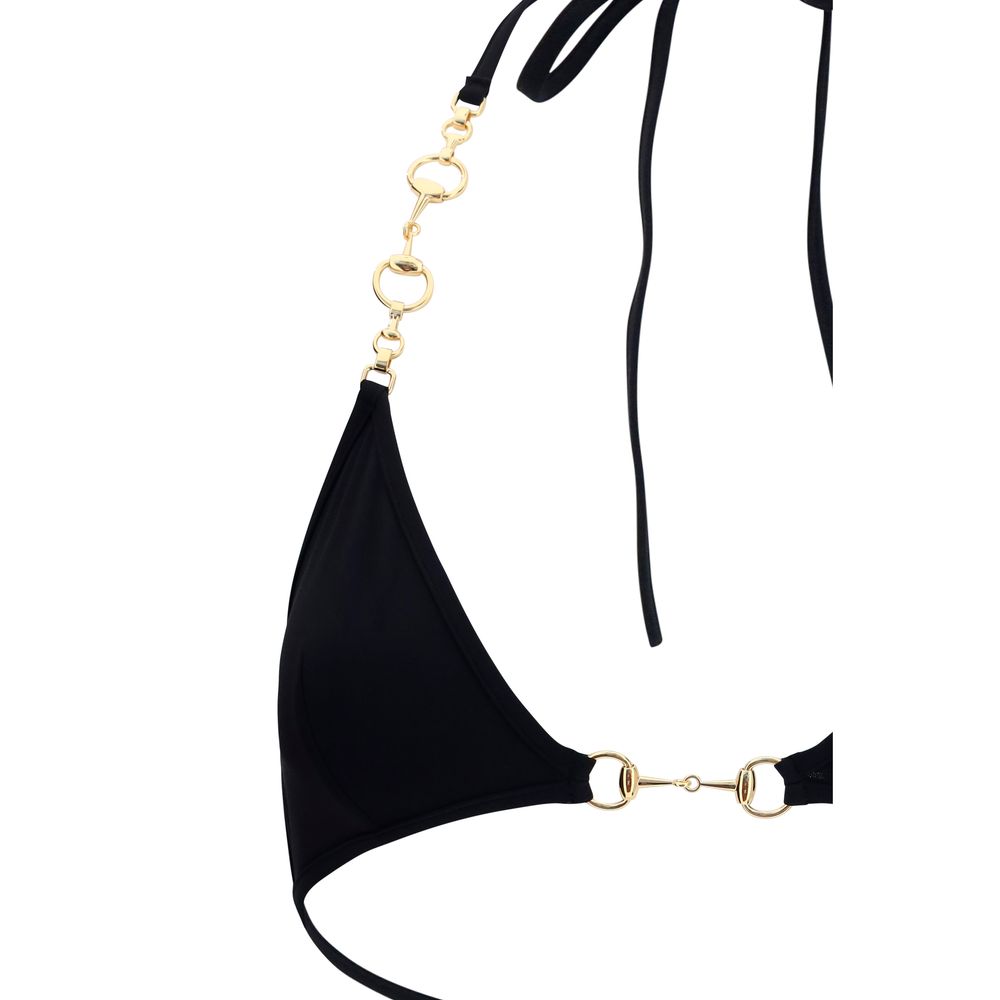 Gucci Black Polyamide Bikini