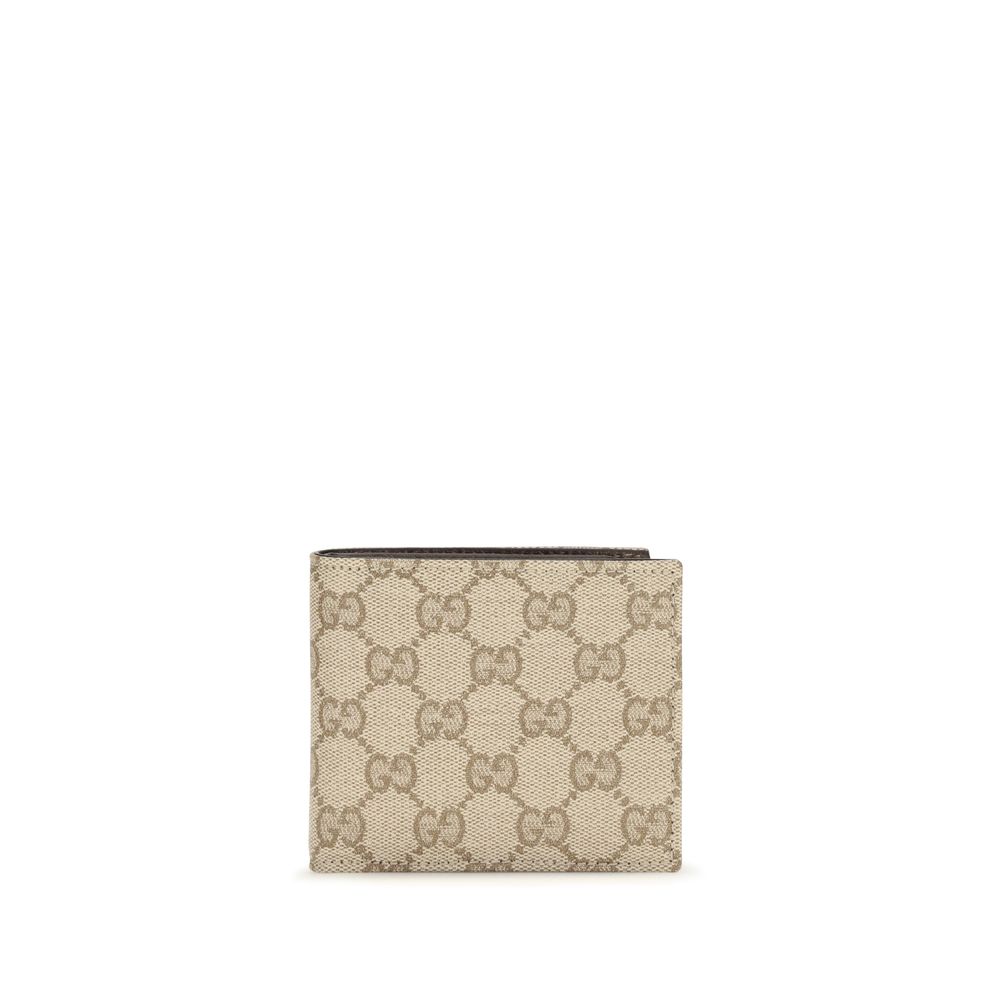 Gucci Beige Cotton Wallet